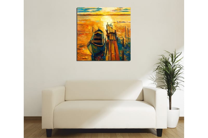 Dekorativ Canvasbilde - Flerfarget - Innredning - Bilder & kunst - Lerretsbilder