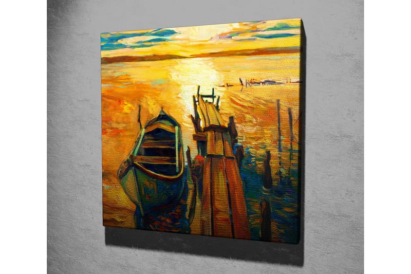 Dekorativ Canvasbilde - Flerfarget - Innredning - Bilder & kunst - Lerretsbilder