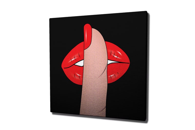 Dekorativ Canvasbilde - Flerfarget - Innredning - Bilder & kunst - Lerretsbilder