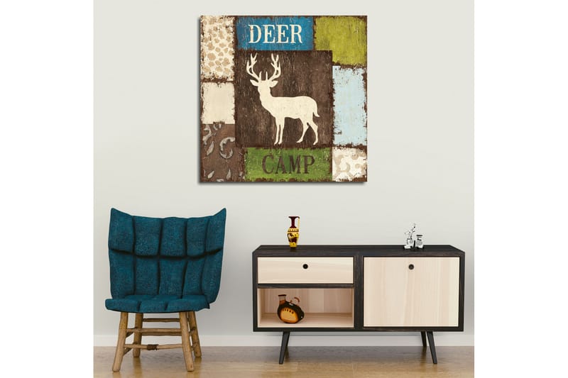 Dekorativ Canvasbilde - Flerfarget - Innredning - Bilder & kunst - Lerretsbilder