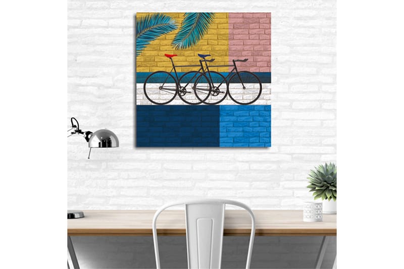 Dekorativ Canvasbilde - Flerfarget - Innredning - Bilder & kunst - Lerretsbilder