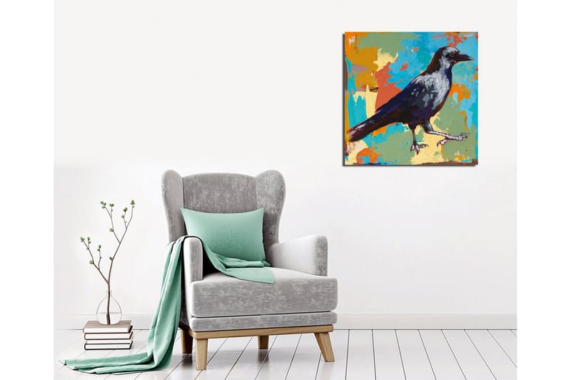 Dekorativ Canvasbilde - Flerfarget - Innredning - Bilder & kunst - Lerretsbilder