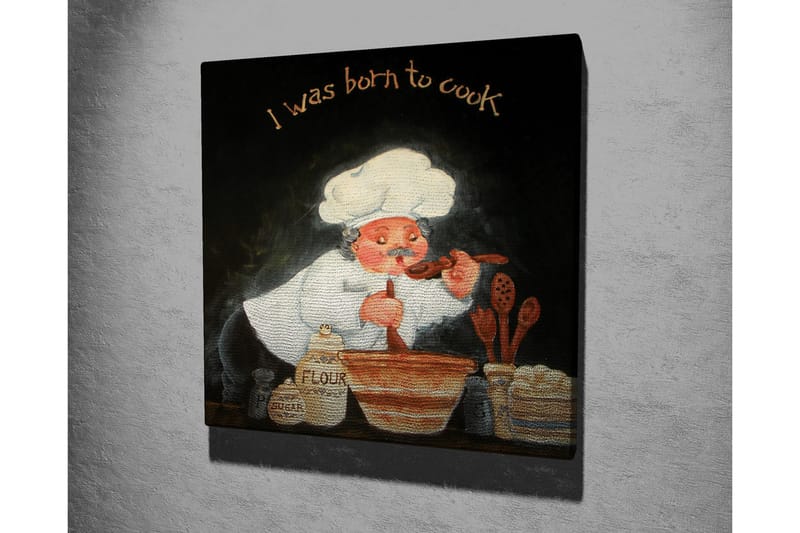 Dekorativ Canvasbilde - Flerfarget - Innredning - Bilder & kunst - Lerretsbilder