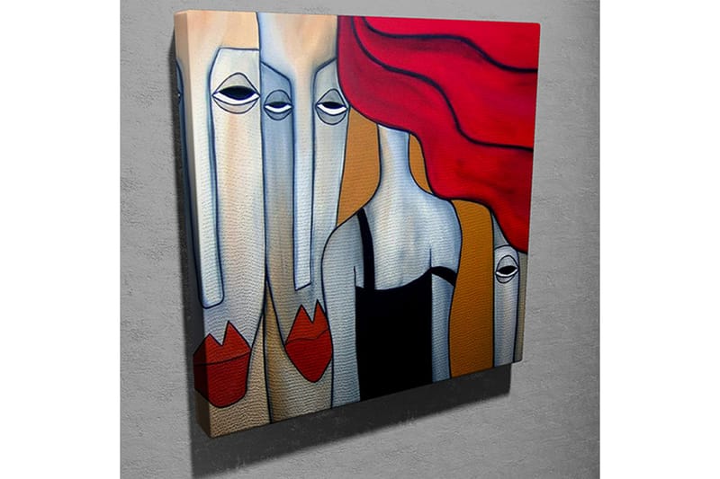 Dekorativ Canvasbilde - Flerfarget - Innredning - Bilder & kunst - Lerretsbilder
