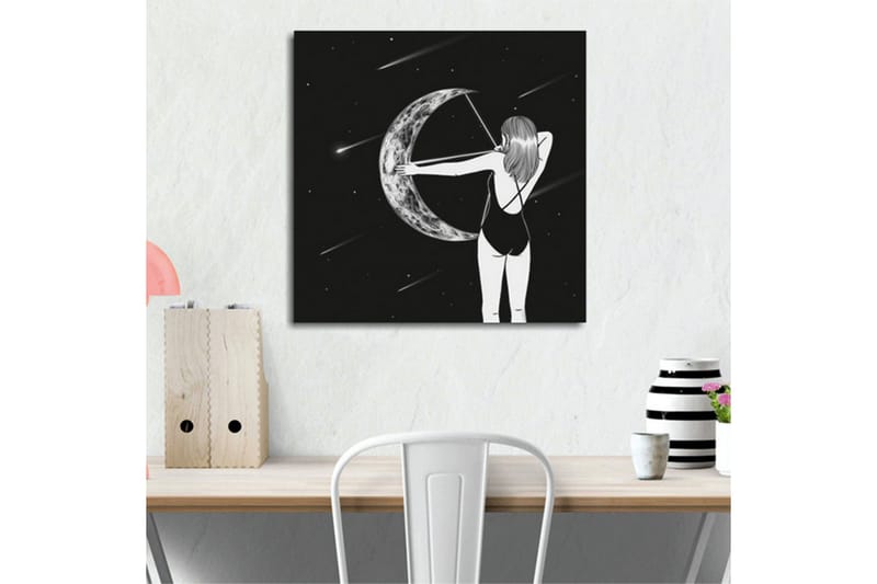 Dekorativ Canvasbilde - Flerfarget - Innredning - Bilder & kunst - Lerretsbilder