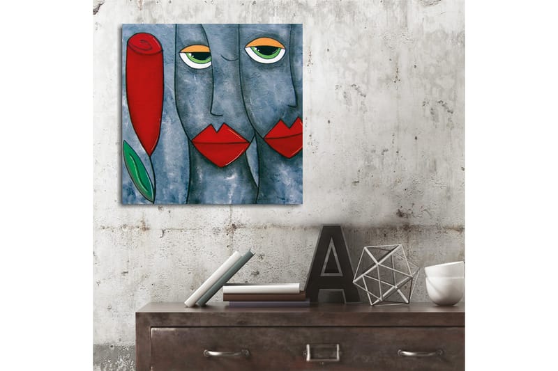 Dekorativ Canvasbilde - Flerfarget - Innredning - Bilder & kunst - Lerretsbilder