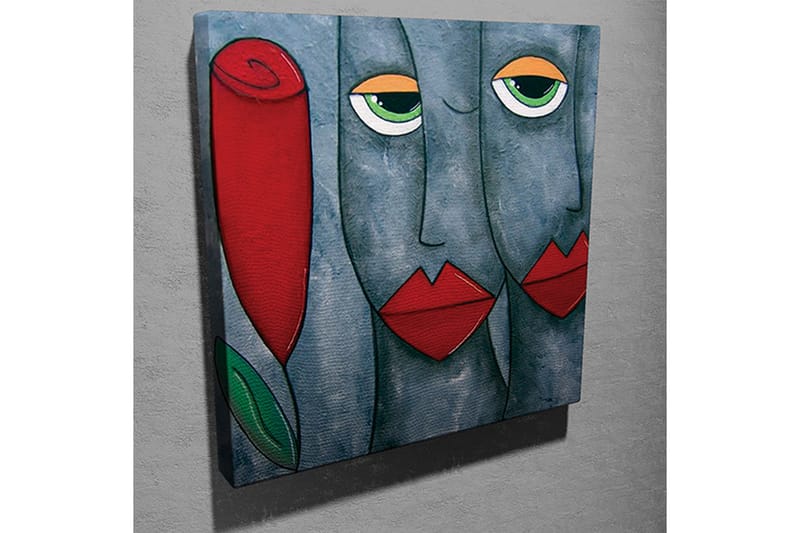 Dekorativ Canvasbilde - Flerfarget - Innredning - Bilder & kunst - Lerretsbilder