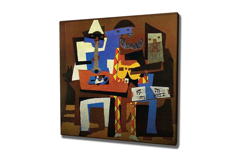 Dekorativ Canvasbilde - Flerfarget - Innredning - Bilder & kunst - Lerretsbilder