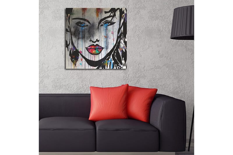 Dekorativ Canvasbilde - Flerfarget - Innredning - Bilder & kunst - Lerretsbilder