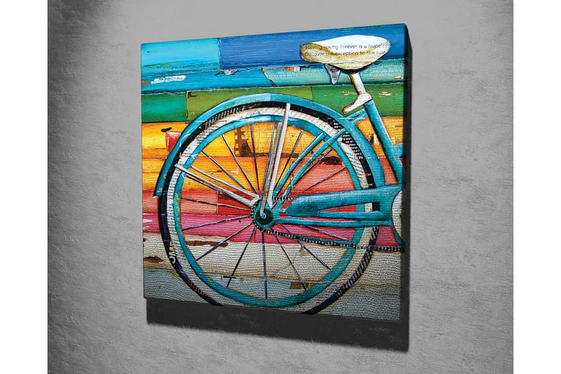 Dekorativ Canvasbilde - Flerfarget - Innredning - Bilder & kunst - Lerretsbilder