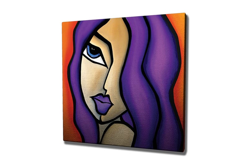 Dekorativ Canvasbilde - Flerfarget - Innredning - Bilder & kunst - Lerretsbilder