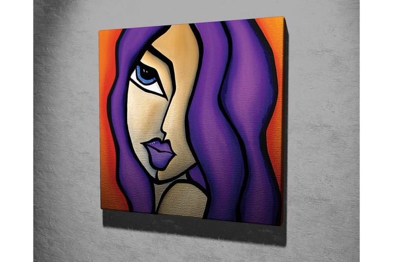 Dekorativ Canvasbilde - Flerfarget - Innredning - Bilder & kunst - Lerretsbilder