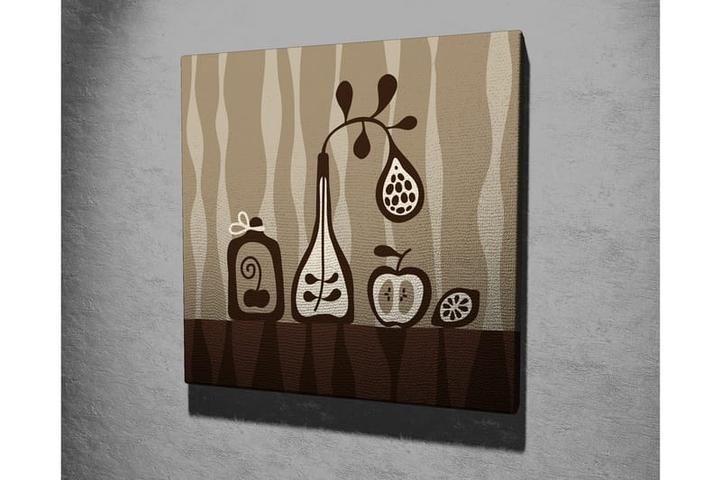 Dekorativ Canvasbilde - Flerfarget - Innredning - Bilder & kunst - Lerretsbilder