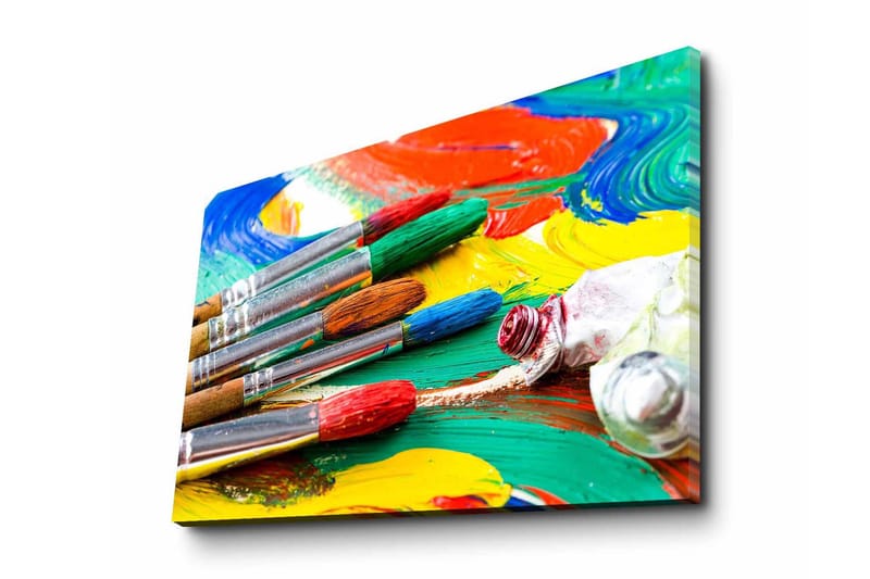 Dekorativ Canvasbilde - Flerfarget - Innredning - Bilder & kunst - Lerretsbilder