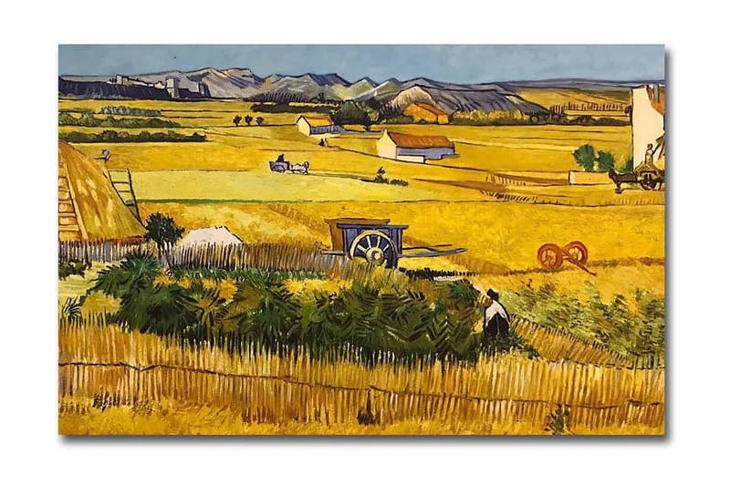 Dekorativ Canvasbilde - Flerfarget - Innredning - Bilder & kunst - Lerretsbilder
