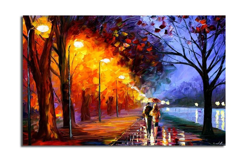 Dekorativ Canvasbilde - Flerfarget - Innredning - Bilder & kunst - Lerretsbilder