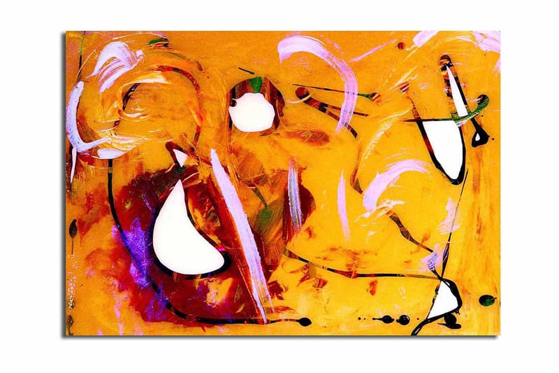 Dekorativ Canvasbilde - Flerfarget - Innredning - Bilder & kunst - Lerretsbilder