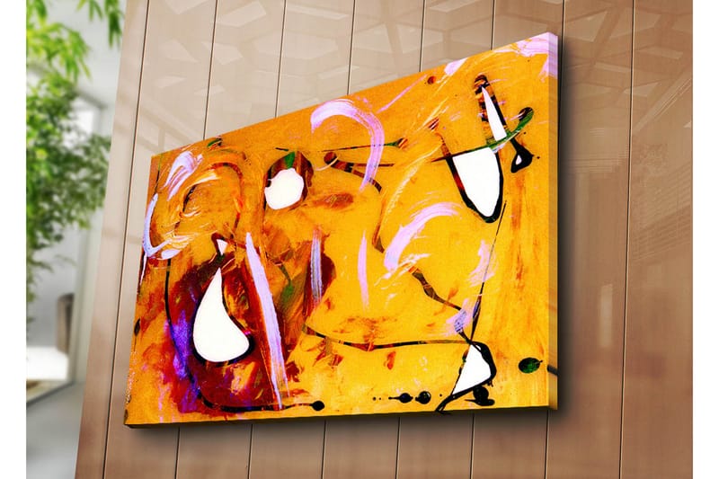Dekorativ Canvasbilde - Flerfarget - Innredning - Bilder & kunst - Lerretsbilder