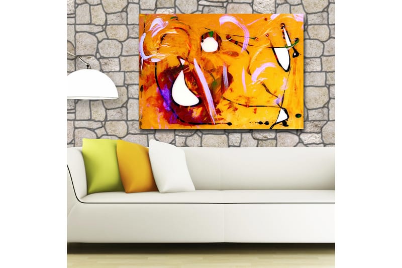 Dekorativ Canvasbilde - Flerfarget - Innredning - Bilder & kunst - Lerretsbilder