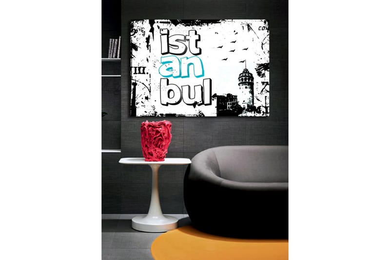 Dekorativ Canvasbilde - Flerfarget - Innredning - Bilder & kunst - Lerretsbilder