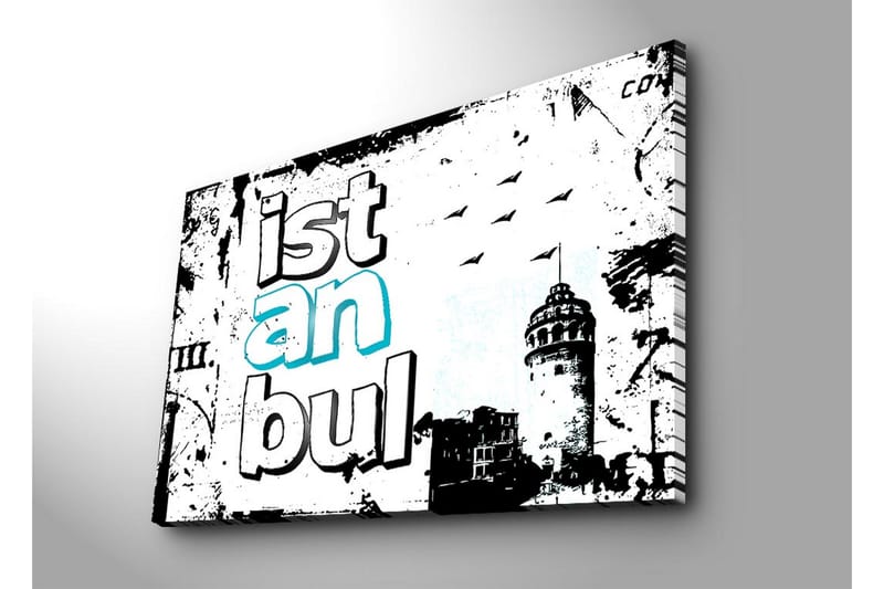 Dekorativ Canvasbilde - Flerfarget - Innredning - Bilder & kunst - Lerretsbilder