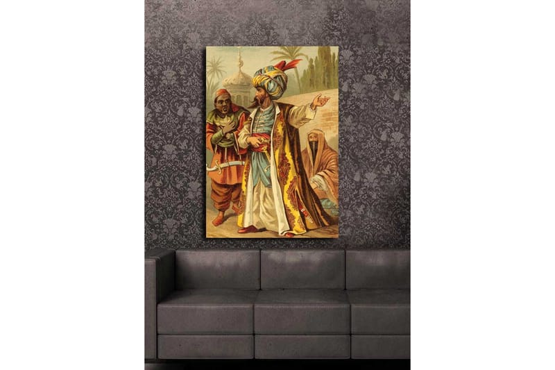 Dekorativ Canvasbilde - Flerfarget - Innredning - Bilder & kunst - Lerretsbilder