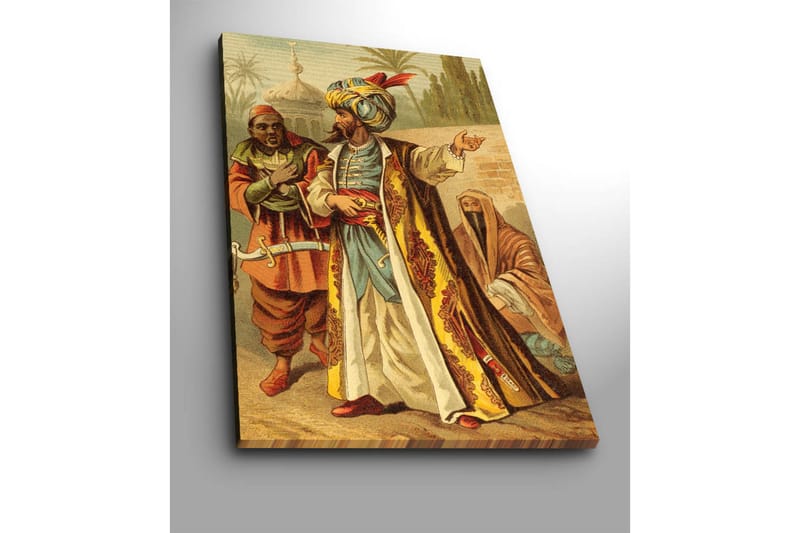 Dekorativ Canvasbilde - Flerfarget - Innredning - Bilder & kunst - Lerretsbilder