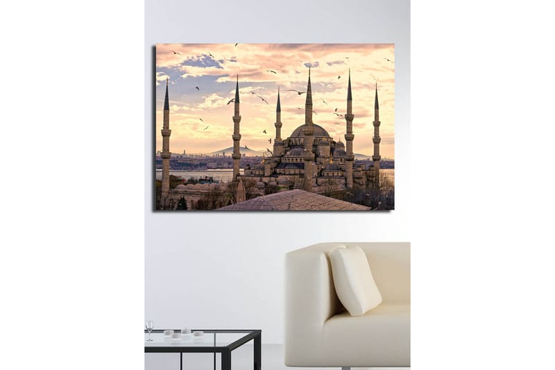 Dekorativ Canvasbilde - Flerfarget - Innredning - Bilder & kunst - Lerretsbilder
