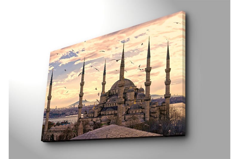Dekorativ Canvasbilde - Flerfarget - Innredning - Bilder & kunst - Lerretsbilder