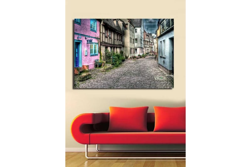 Dekorativ Canvasbilde - Flerfarget - Innredning - Bilder & kunst - Lerretsbilder