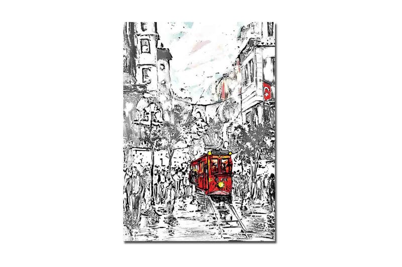 Dekorativ Canvasbilde - Flerfarget - Innredning - Bilder & kunst - Lerretsbilder