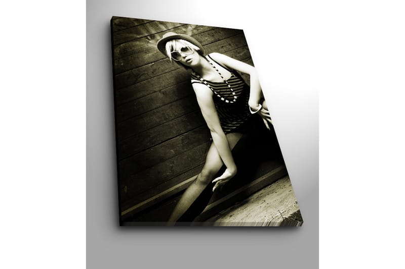 Dekorativ Canvasbilde - Flerfarget - Innredning - Bilder & kunst - Lerretsbilder