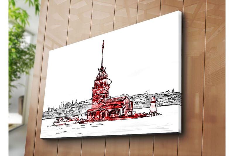Dekorativ Canvasbilde - Flerfarget - Innredning - Bilder & kunst - Lerretsbilder