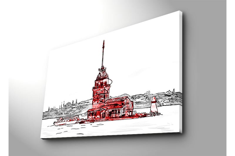 Dekorativ Canvasbilde - Flerfarget - Innredning - Bilder & kunst - Lerretsbilder