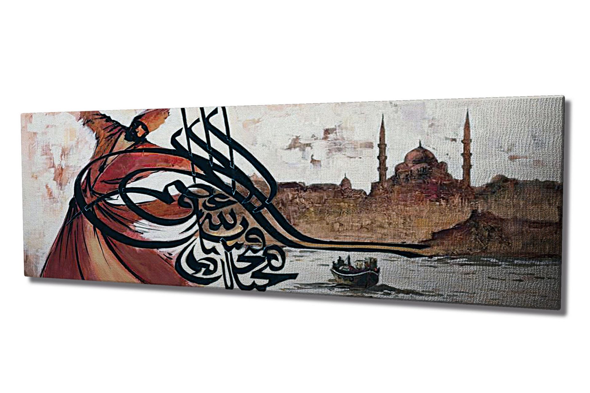 Dekorativ Canvasbilde - Flerfarget - Innredning - Bilder & kunst - Lerretsbilder