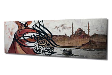 Dekorativ Canvasbilde - Flerfarget - Innredning - Bilder & kunst - Lerretsbilder