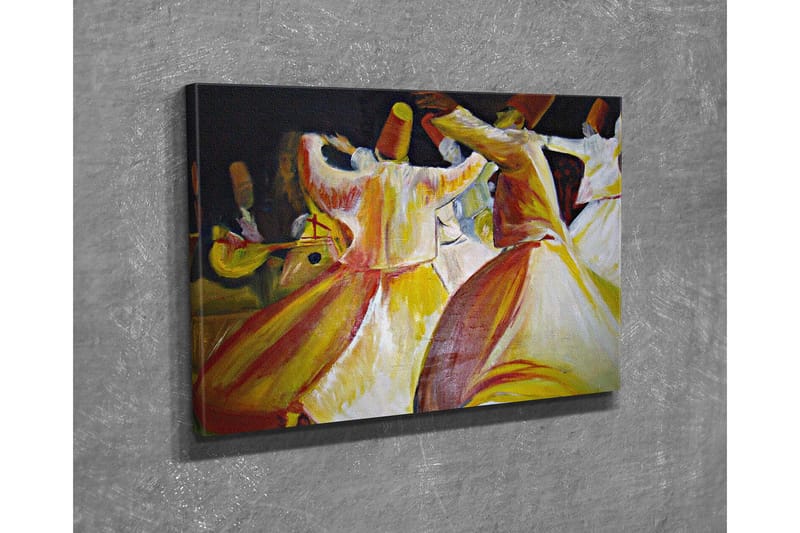 Dekorativ Canvasbilde - Flerfarget - Innredning - Bilder & kunst - Lerretsbilder