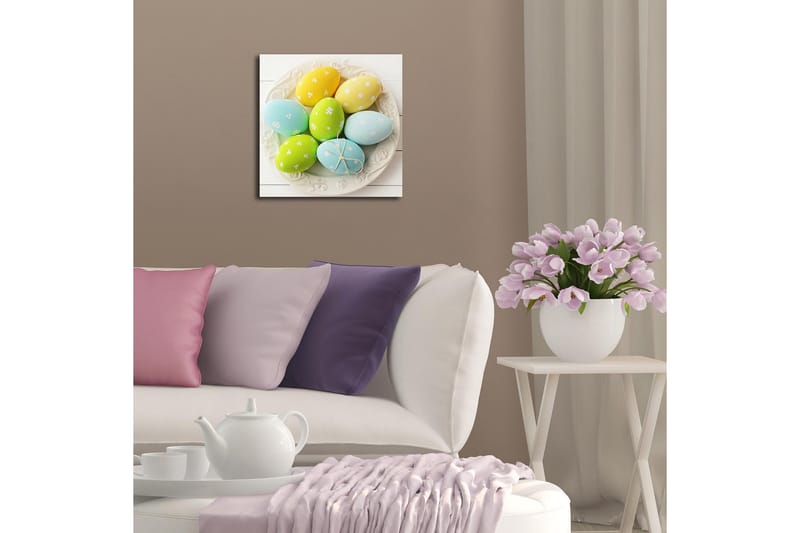 Dekorativ Canvasbilde - Flerfarget - Innredning - Bilder & kunst - Lerretsbilder