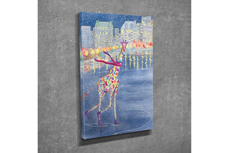 Dekorativ Canvasbilde - Flerfarget - Innredning - Bilder & kunst - Lerretsbilder