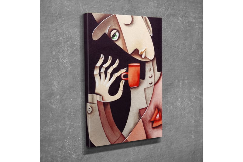 Dekorativ Canvasbilde - Flerfarget - Innredning - Bilder & kunst - Lerretsbilder
