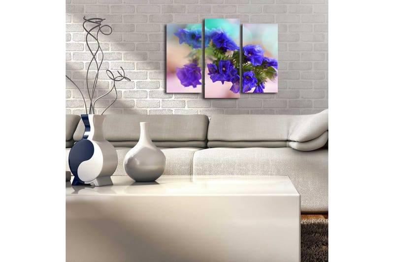 Dekorativ Canvasbilde LED-belysning 3 Deler - Flerfarget - Innredning - Bilder & kunst - Lerretsbilder