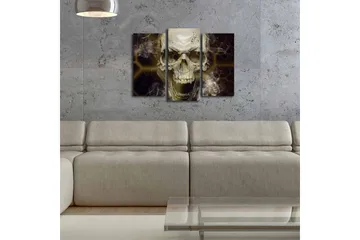 Dekorativ Canvasbilde LED-belysning 3 Deler - Flerfarget - Innredning - Bilder & kunst - Lerretsbilder