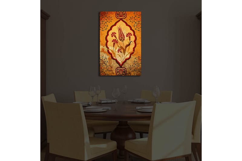 Dekorativ Canvasbilde LED-belysning - Flerfarget - Innredning - Bilder & kunst - Lerretsbilder
