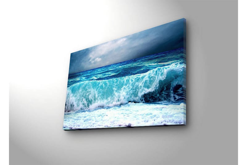Dekorativ Canvasbilde LED-belysning - Flerfarget - Innredning - Bilder & kunst - Lerretsbilder