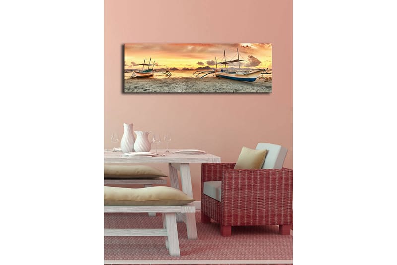 Dekorativ Canvasbilde LED-belysning - Flerfarget - Innredning - Bilder & kunst - Lerretsbilder