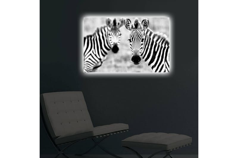 Dekorativ Canvasbilde LED-belysning - Flerfarget - Innredning - Bilder & kunst - Lerretsbilder