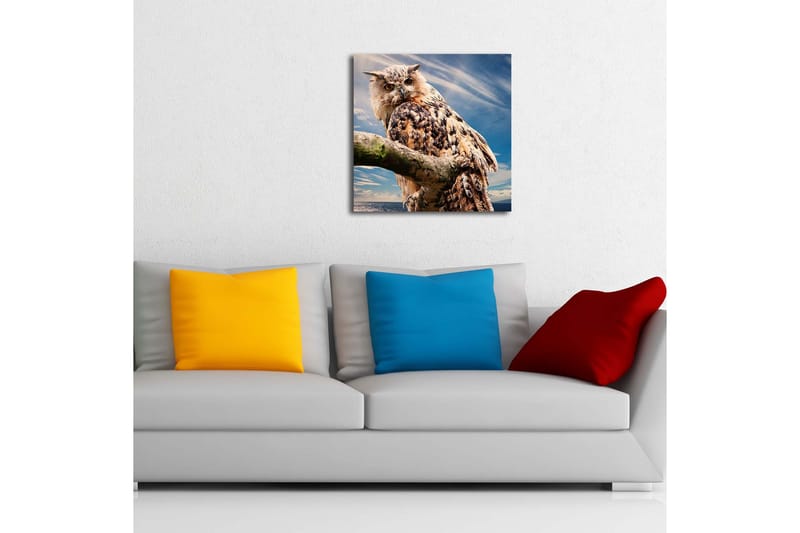 Dekorativ Canvasbilde LED-belysning - Flerfarget - Innredning - Bilder & kunst - Lerretsbilder
