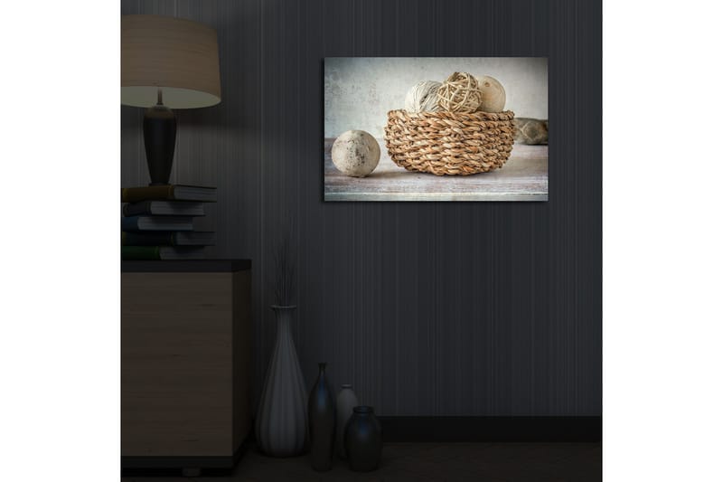 Dekorativ Canvasbilde LED-belysning - Flerfarget - Innredning - Bilder & kunst - Lerretsbilder
