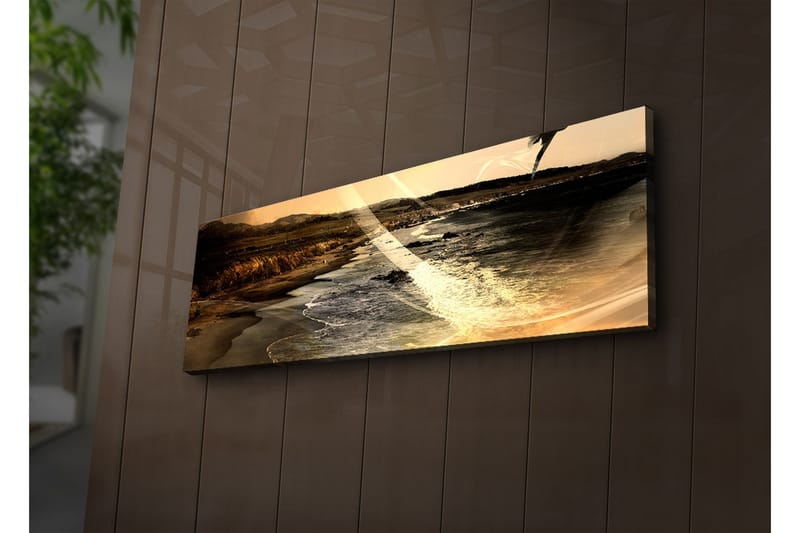 Dekorativ Canvasbilde LED-belysning - Flerfarget - Innredning - Bilder & kunst - Lerretsbilder