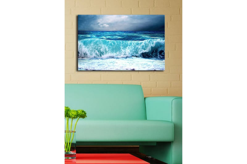 Dekorativ Canvasbilde LED-belysning - Flerfarget - Innredning - Bilder & kunst - Lerretsbilder
